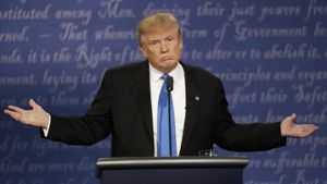 Donald Trump will jetzt auf seine eigene Art um Amerika kämpfen. Foto: AP