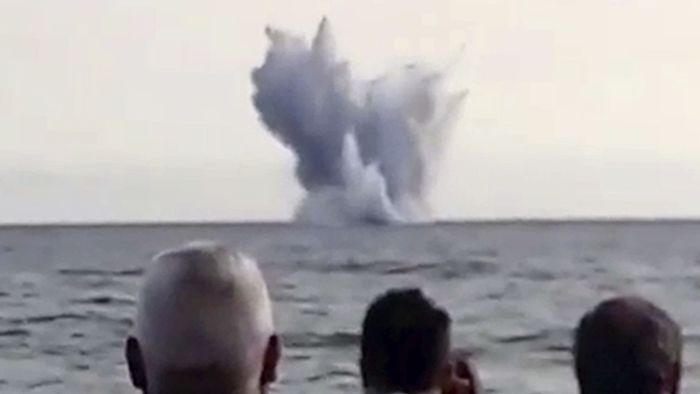 Eurofighter stürzt ins Meer