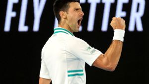 Novak Djokovic drohen drei Jahre Einreiseverbot für Australien. Foto: AFP/DAVID GRAY