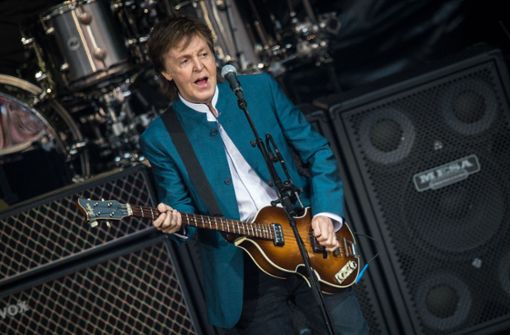 Fit wie eh und je: der mittlerweile 76-jährigePaul McCartney Foto: dpa