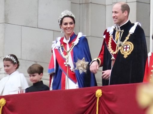 Am Krönungstag von König Charles III. sah Kate neben ihrem Mann William schon wahrhaft königlich aus. Sie wird für die britische Monarchie immer wichtiger. Foto: Lorna Roberts/Shutterstock.com