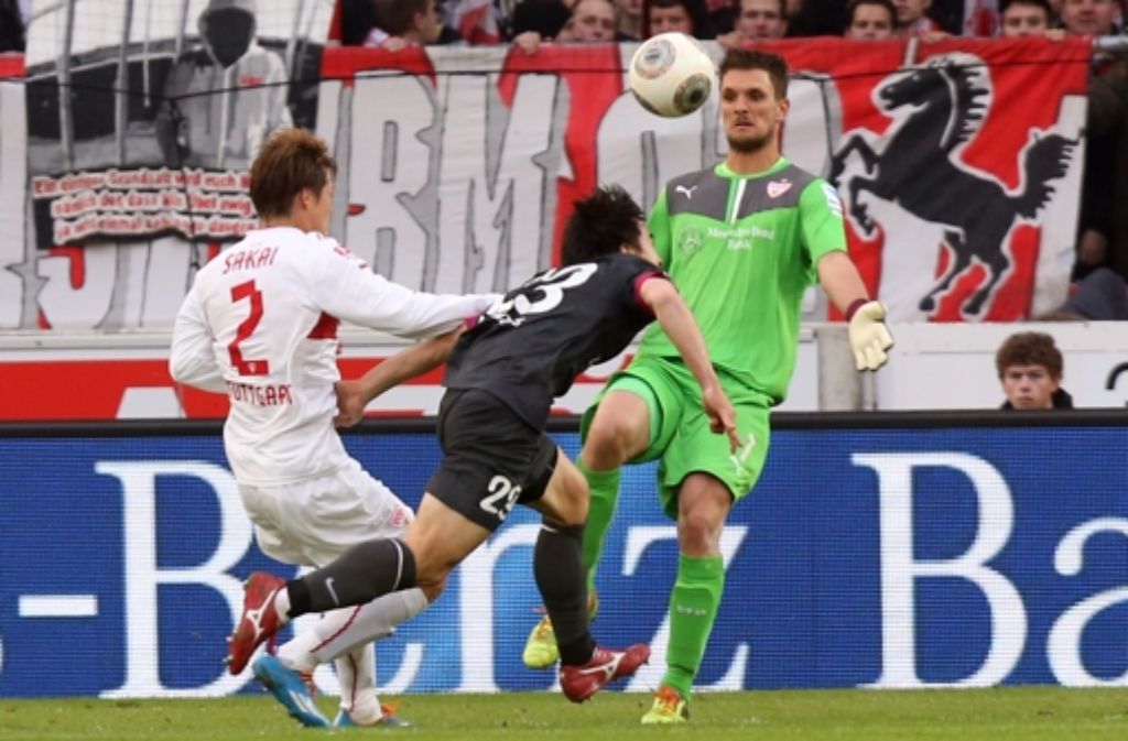 Sven Ulreich (re.) patzt gegen Mainz.