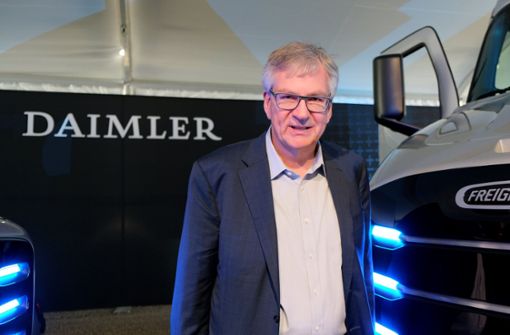 Daimler-Truck-Chef Martin Daum sieht in der Aufspaltung der Daimler AG viel Positives. Foto: dpa/Axel Postinett