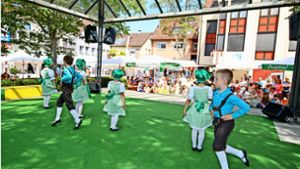 Das bunte Programm auf dem Vaihinger Markt ist passé: Das Kinder- und Heimatfest ist auch dieses Jahr abgesagt. Foto: Thomas Krämer