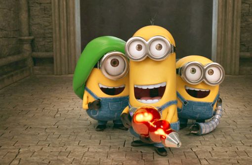 Die Minions, kleine gelbe Helferlein, haben mittlerweile Kultstatus. Foto: dpa/Universal Pictures