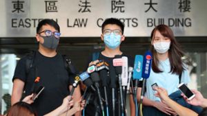 Wie soll die Bundesregierung mit den Aktivisten der Demokratiebewegung in Hongkong (hier im Bild) umgehen? Und wie sich gegenüber Peking verhalten? Foto: dpa/May James