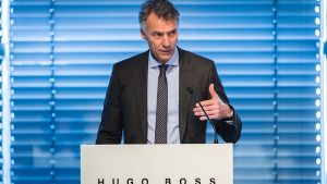 Hugo Boss und Claus-Dietrich Lahrs gehen getrennte Wege. Foto: dpa