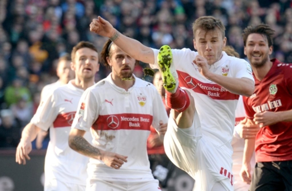 Der VfB Stuttgart hat sich 1:1 von Hannover 96 getrennt. In unserer Bilderstrecke zeigen wir die Reaktionen zum Spiel.