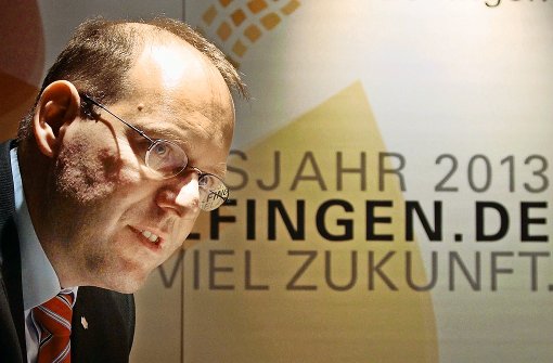 Das Stadtjubiläum vor drei  Jahren bezeichnet Bernd Vöhringer als Höhepunkt seiner zweiten Amtszeit als Sindelfinger Oberbürgermeister. Foto: factum/Archiv
