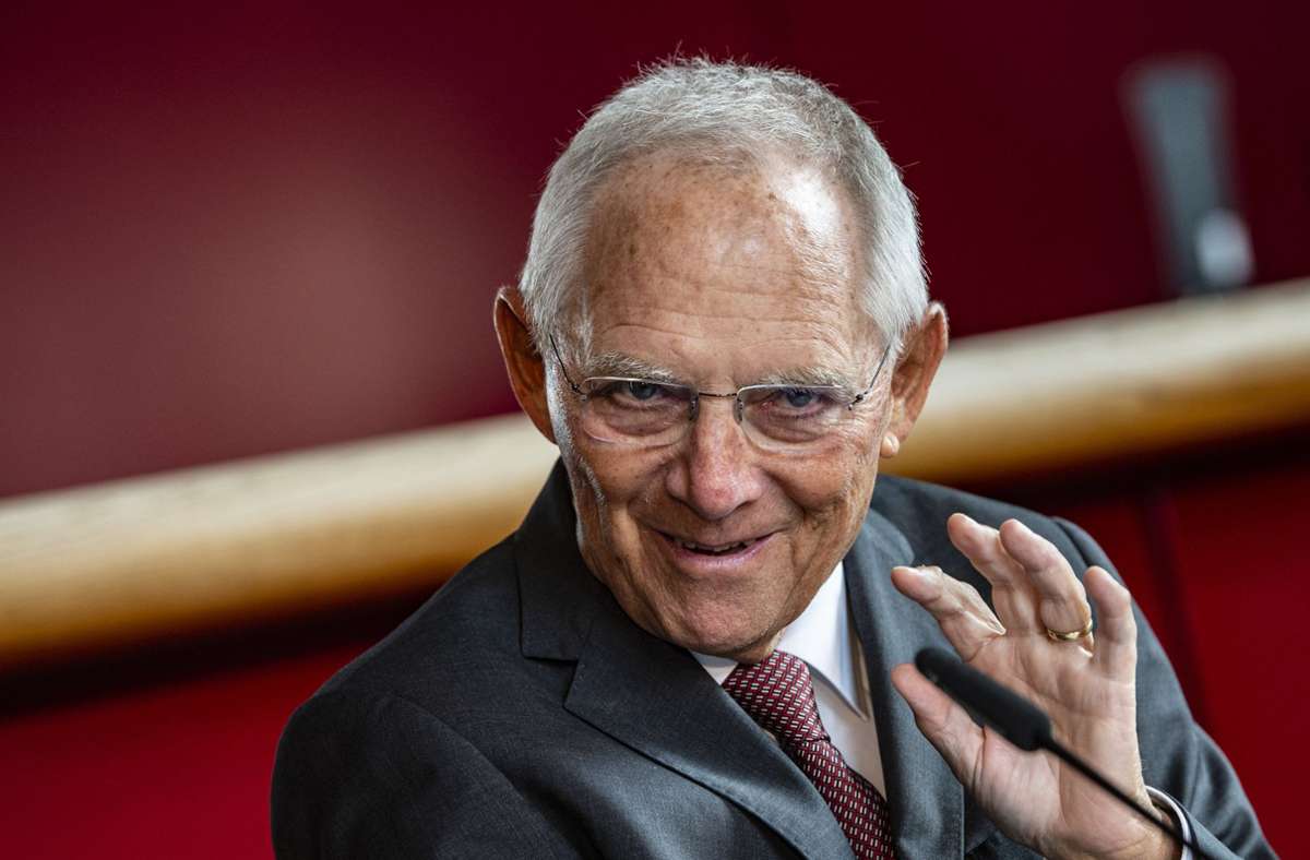 Wolfgang Schäuble ist seit fast fünfzig Jahren Abgeordneter. Foto: dpa/Paul Zinken