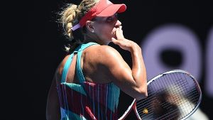 Angelique Kerber gewinnt gegen die Deutsche Annika Beck – und steht nun im Viertelfinale der Australian Open. Foto: AAP