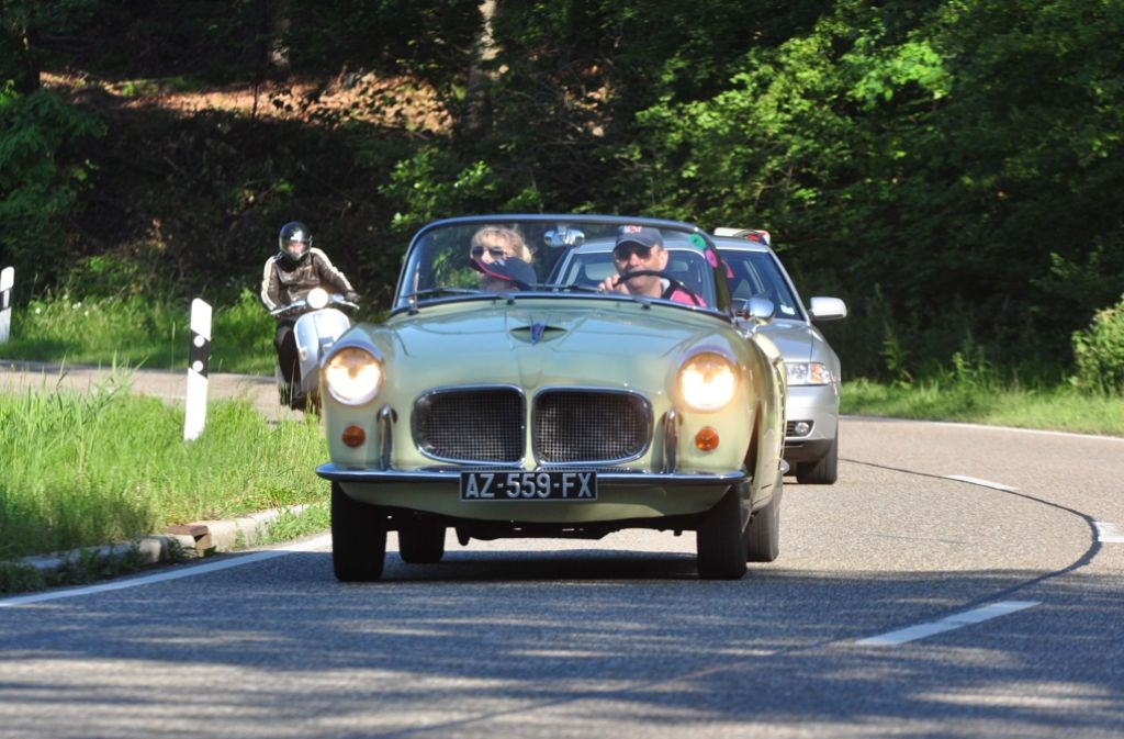 Bei schönem Wetter führte die Bosch-Boxberg-Klassik-Rallye durch die Region.