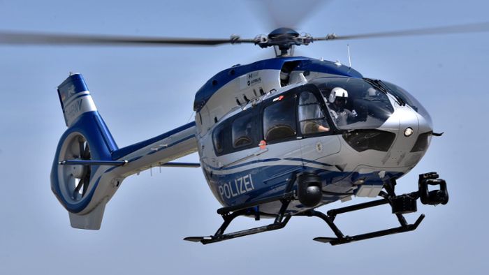 Fahndung in Winnenden: Darum war am Sonntag ein Hubschrauber unterwegs