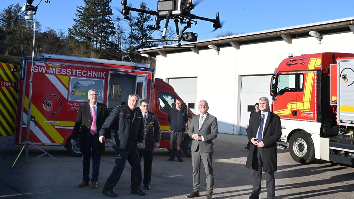 Feuerwehren im Landkreis Ludwigsburg: Hervorragend für Großschäden gerüstet