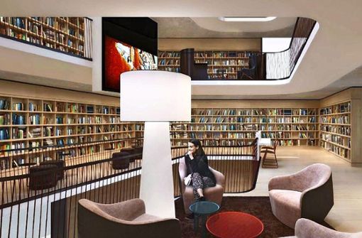Die neue Stadtbibliothek soll ein Ort der Begegnung für alle werden. Foto: Ippolito Fleitz Group