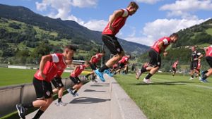 Aufgalopp: Der VfB startet im Trainingslager durch.  Klicken Sie sich durch unsere Bildergalerie. Foto: Pressefoto Baumann