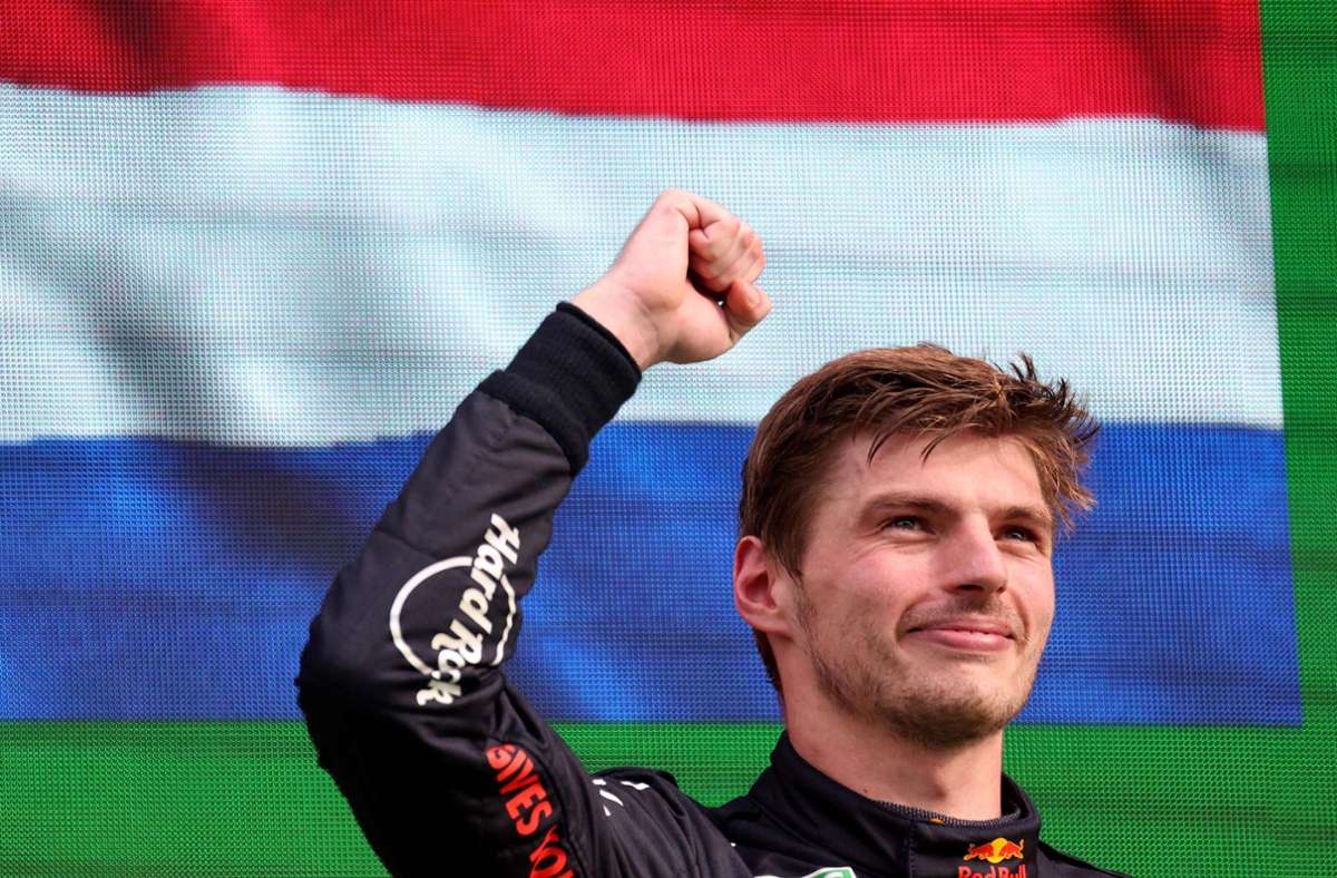 Bringt den Sieg in der Heimat mit nach Monza: Max Verstappen. Foto: AFP/KENZO TRIBOUILLARD