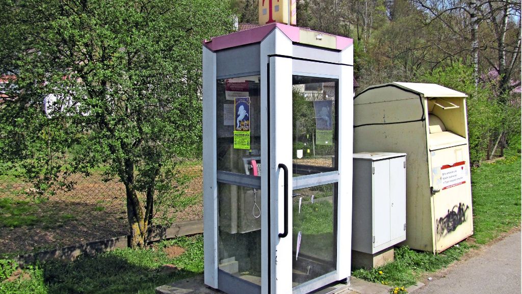 Waldenbuch: Telekom gibt Telefonzellen auf