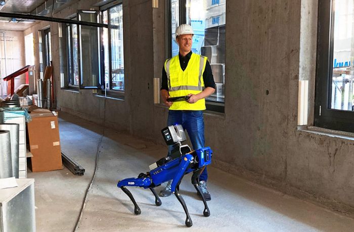 Drees & Sommer in Stuttgart: Dieser Roboterhund streunt über Baustellen