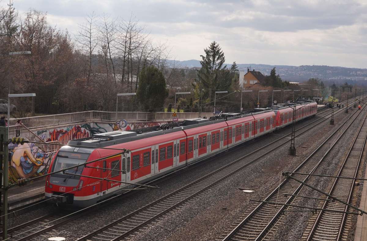 Der S-Bahnverkehr zwischen Bad Cannstatt und Waiblingen wurde temporär eingestellt.