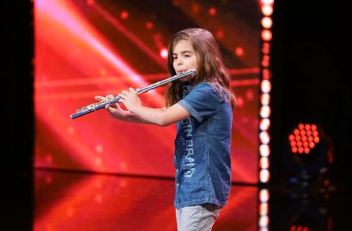 „Du bist das, was wir hier immer suchen“, kommentierte Dieter Bohlen den Auftritt des heute 10-Jährigen. Foto: MG RTL D / Stefan Gregorowius