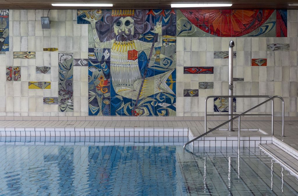 Das Asperger Lehrschwimmbecken soll abgerissen werden. Foto: factum/Archiv