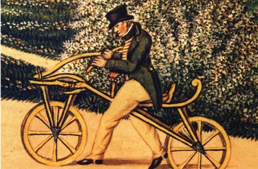 Auch dem Erfinder des Laufrads, Karl von Drais, ist eine große Schau gewidmet Foto: dpa