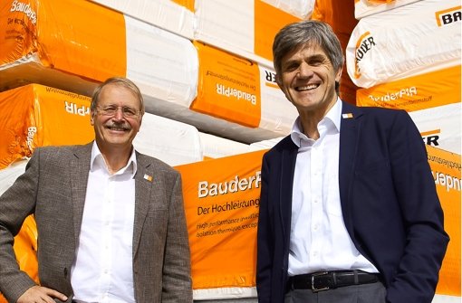 Die Brüder Gerhard und Paul-Hermann Bauder (r.) führen das Weilimdorfer Unternehmen in dritter Generation. Foto: Hemminger