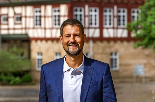 David Armbruster  hat schon lange  beschlossen, sich für den Chefsessel im Rathaus  von Leinfelden-Echterdingen zu bewerben. Foto:  