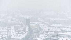 In Stuttgart soll es in der Nacht auf Dienstag schneien. Foto: imago images/Lichtgut/Max Kovalenko