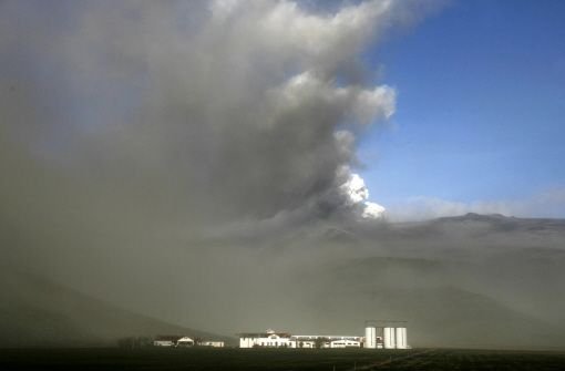 Die Aschewolke über Island Foto: AP