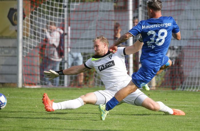 Stuttgarter Kickers beim TSV Weilimdorf: Ünal zufrieden – Neuzugang Kalajdzic erzielt Doppelpack