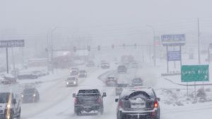 In den USA toben derzeit Winterstürme. Foto: dpa/Jerry Mennenga