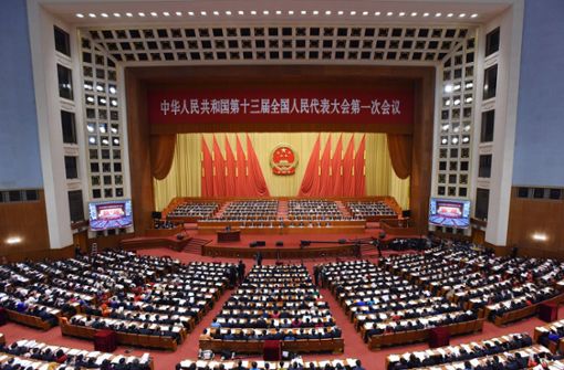 Staatspräsident Xi Jinping zementiert seine Macht beim Volkskongress in China. Foto: dpa