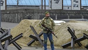 Wie die Kiewer sich gegen den Angriff wappnen