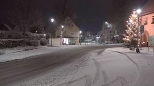 Mancherorts in der Region Stuttgart hat es schon kräftig geschneit. Foto: 7aktuell.de | Oskar Eyb