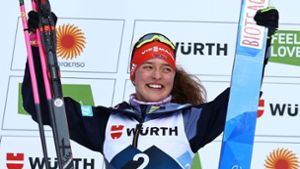 Nathalie Armbruster ergattert Silbermedaille