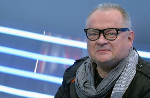 Heinz Rudolf Kunze steht für den Stuttgarter „Tatort“ vor der Kamera. (Archivbild) Foto: dpa/Hendrik Schmidt