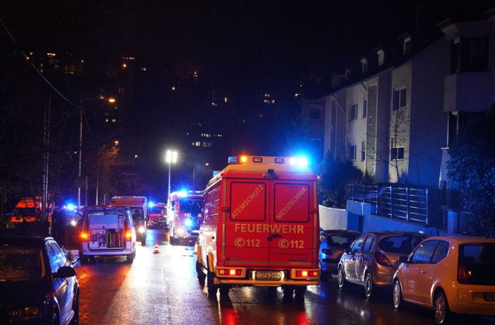 Tötungsdelikt in Stuttgart: Mutmaßlicher Mörder soll Feuer gelegt haben