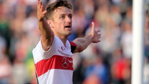 Auf ihn war im Pokalspiel gegen den FC 08 Homburg Verlass: VfB-Kapitän Christian Gentner. Foto: Pressefoto Rudel