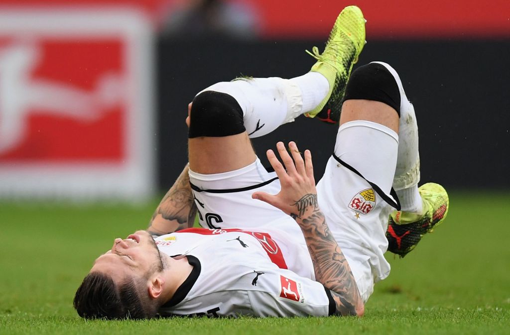 Daniel Ginczek hat sich im Laufe seiner Karriere immer wieder nach Verletzungen berappeln müssen – auch beim VfB Stuttgart hat den Stürmer erwischt. Foto:  