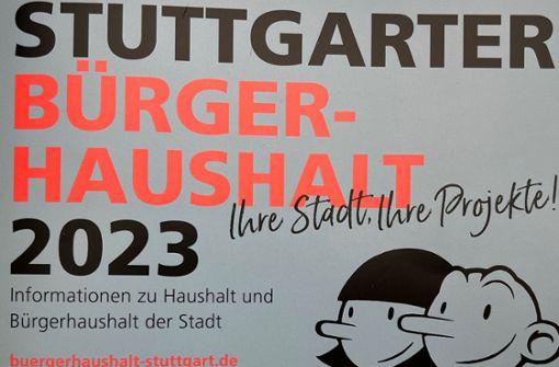 Den Bürgerhaushalt gibt es in Stuttgart seit 2011, das Interesse an dieser Beteiligungsform hat allerdings nachgelassen. Foto: STZN/ks