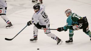 In der zweiten Eishockeyliga sind die Freiburger auch regelmäßig in Bietigheim zu Gast. Foto: Pressefoto Baumann/Julia Rahn