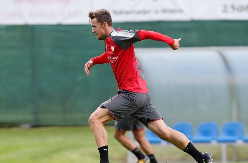 Christian Gentner: Der Kapitän des VfB Stuttgart steht nicht in der Startelf im Spiel gegen Real Betis Sevilla. Foto: Pressefoto Baumann