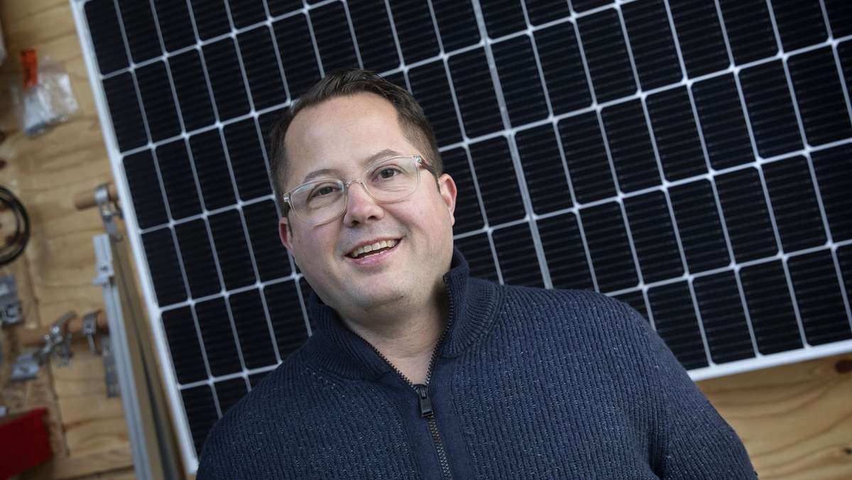 Energiewende im Nebenjob: Mister Balkonkraftwerk aus Deizisau