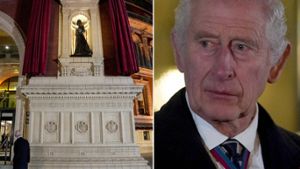 Emotionaler Moment: König Charles III. enthüllt Statuen seiner Eltern