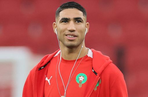 Marokkos Fußball-Nationalspieler Achraf Hakimi sieht sich mit schweren Vorwürfen konfrontiert. (Archivbild) Foto: AFP/KARIM JAAFAR