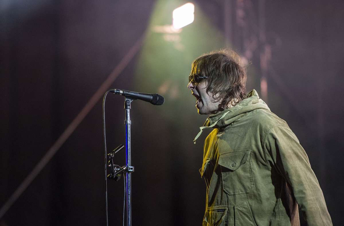Liam Gallagher stand mal wieder in Stuttgart auf der Bühne. Foto: Reiner Pfisterer/Jazz Open