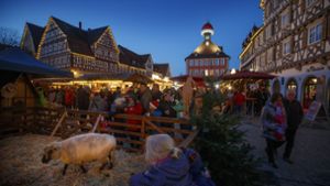 Der Schorndorfer Weihnachtsmarkt – hier ein Bild aus 2019 – fällt auch dieses Jahr Corona zum Opfer. Foto: Gottfried Stoppel/Gottfried Stoppel
