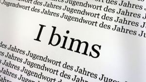 Alle Jahre wieder kürt der Langenscheidt-Verlag das „Jugendwort des Jahres“. 2017 heißt es „I bims“.  Das bedeutet – bewusst falsch geschrieben – „ich bin’s“. Foto: dpa